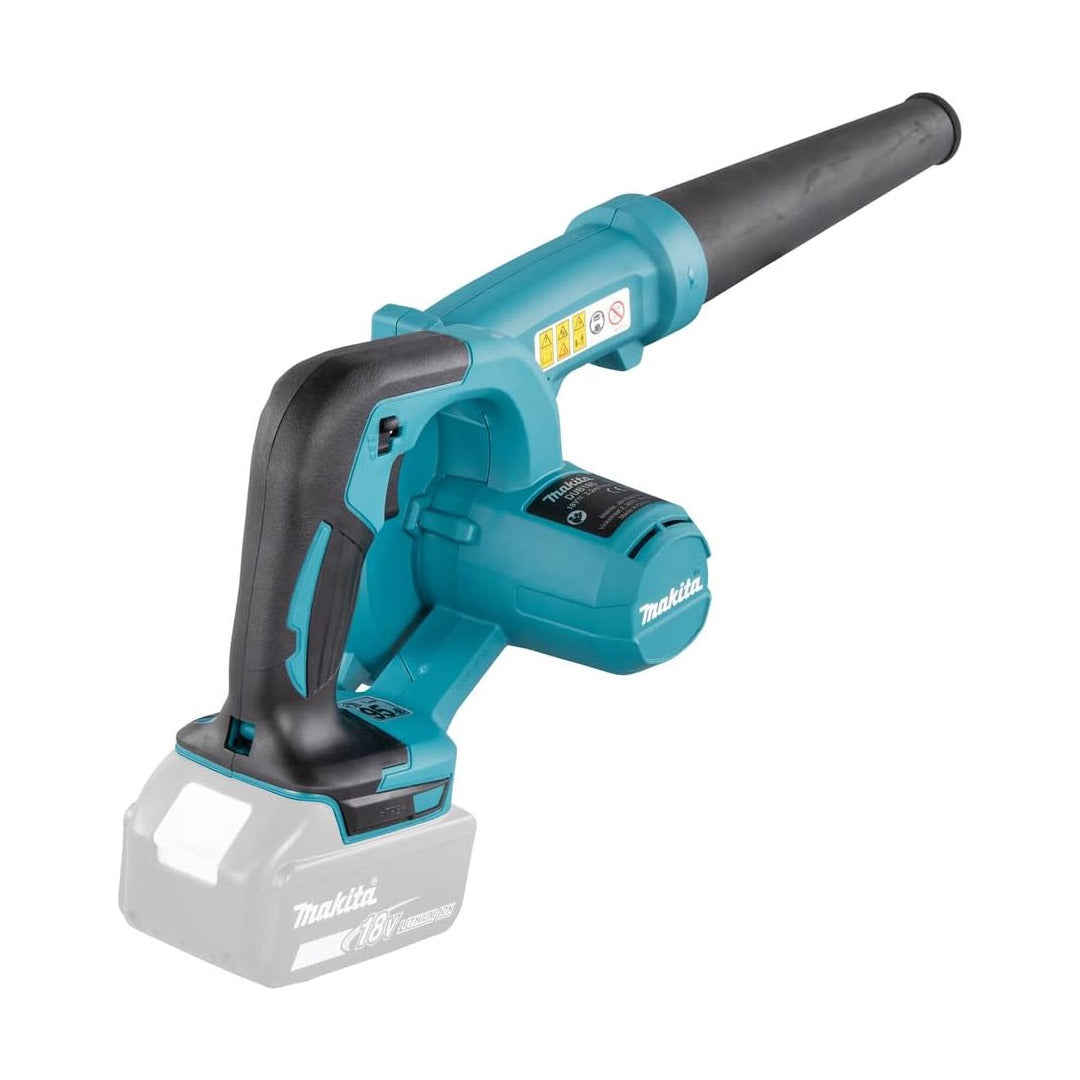 Makita DUB185 18V LXT Cordless Blower – Comes with Dust Collection Bag & Two 5.0Ah Battery Packs.