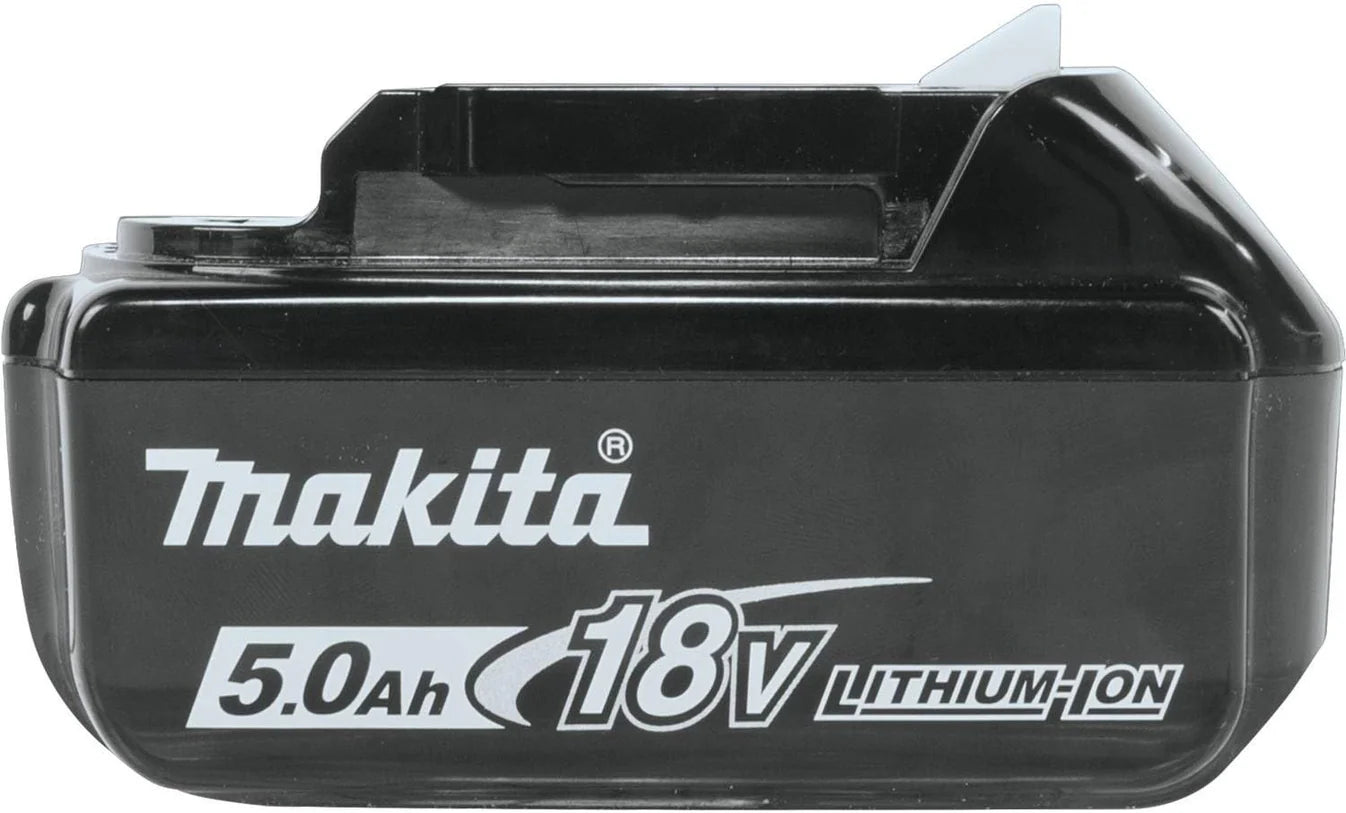 Makita 18V LXT Battery and Charger Kit – Includes 2 x 5.0Ah BL1850 Batteries, DC18RC Charger, and Type 2 Makpac Connector Case.