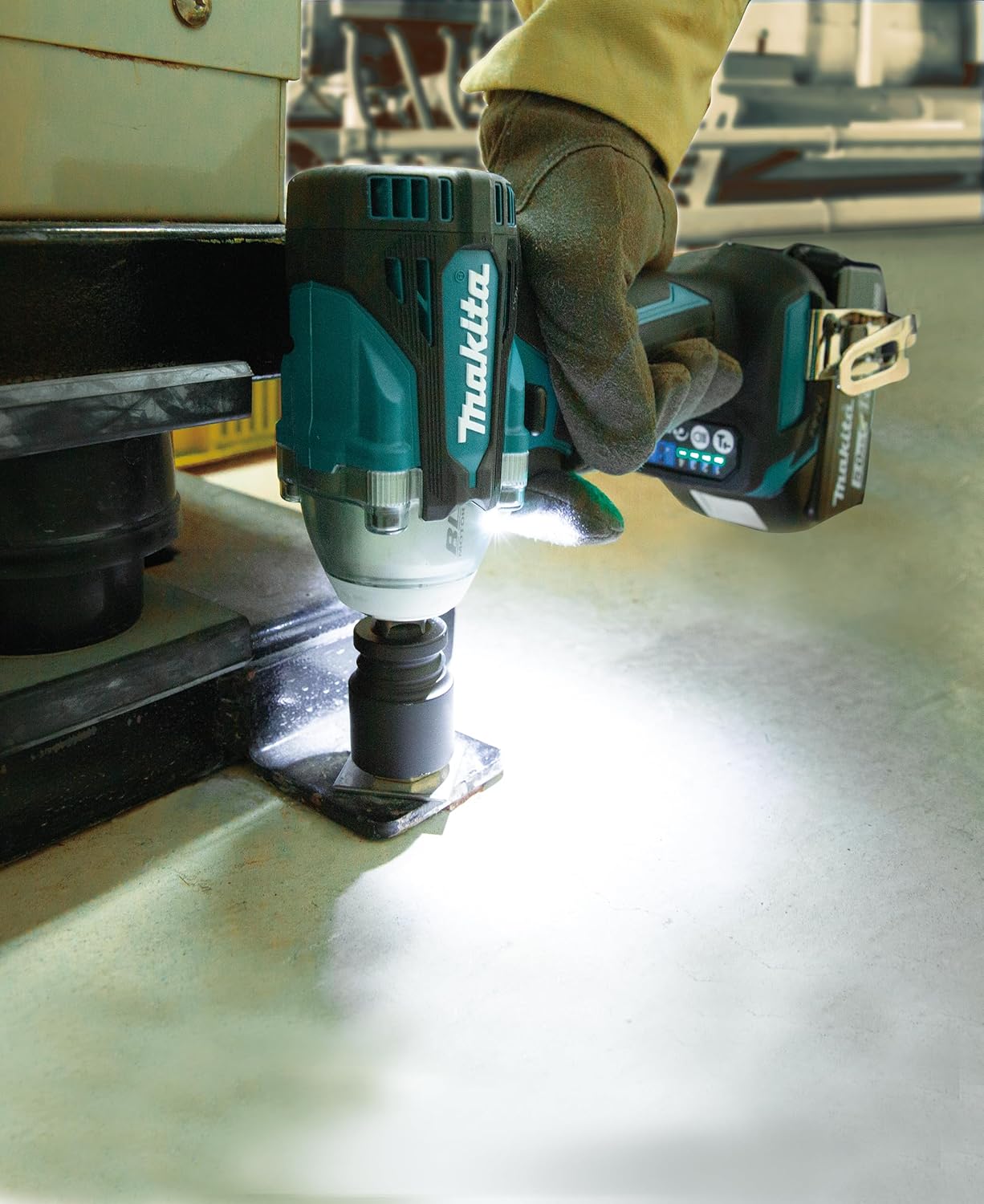 Makita DTW300Z 18V Brushless Cordless Impact Wrench – Batteries and Charger Sold Separately.