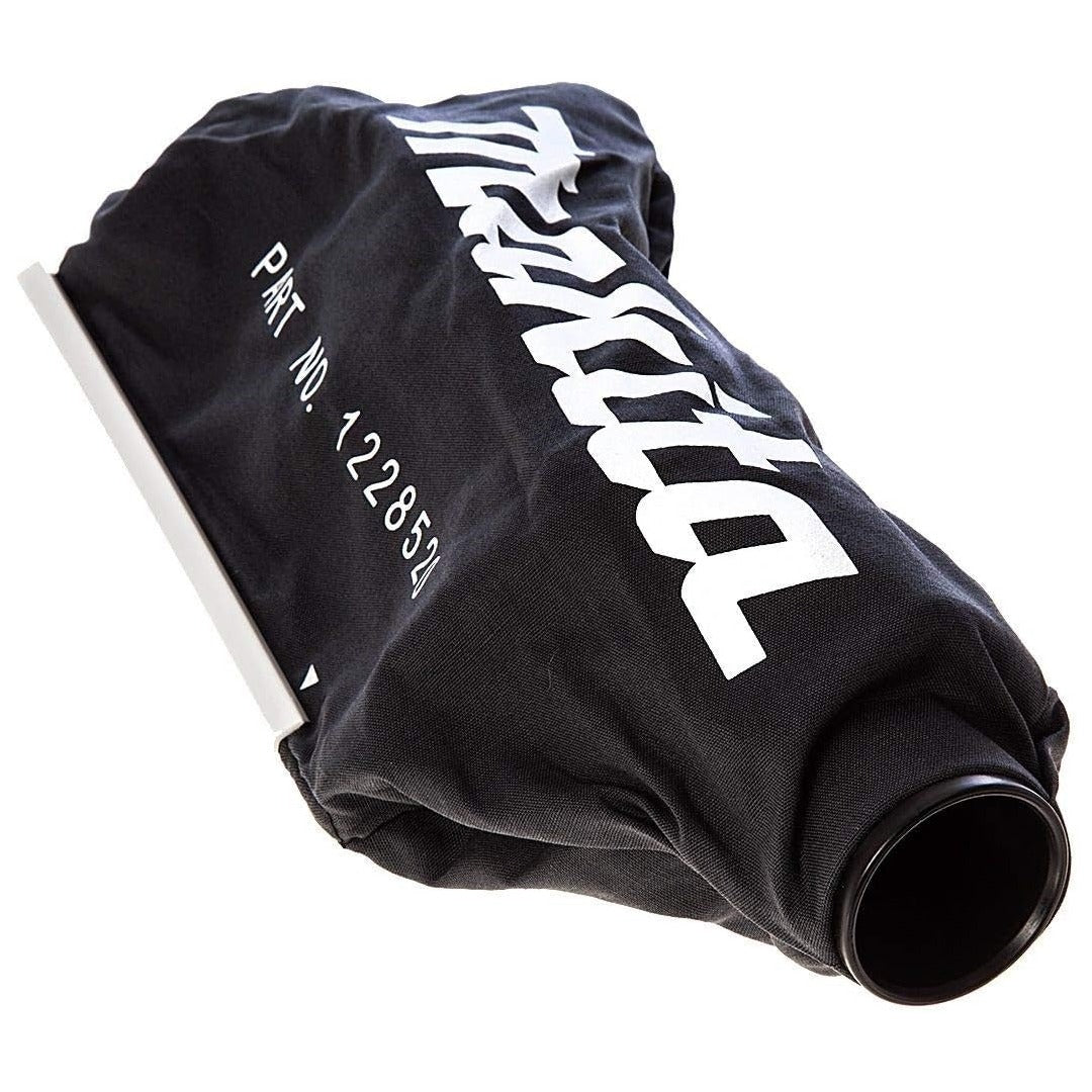 Makita DUB185 18V LXT Cordless Blower – Comes with Dust Collection Bag & Two 5.0Ah Battery Packs.